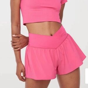 OFFLINE By Aerie Real Me Crossover
Flowy Short - Pink
